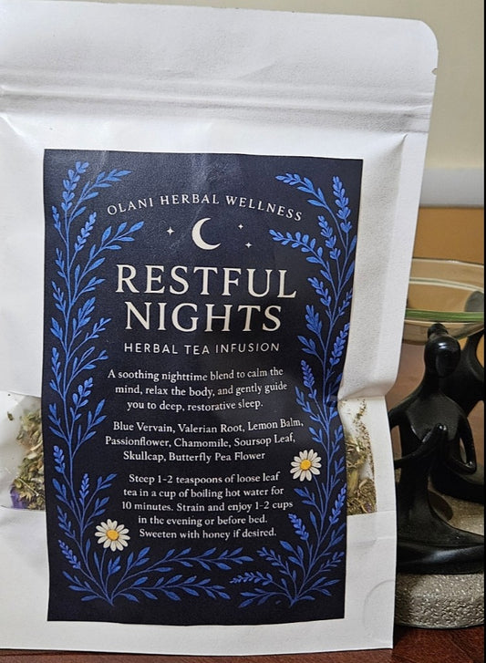 Restful Nights Herbal Tea Infusion