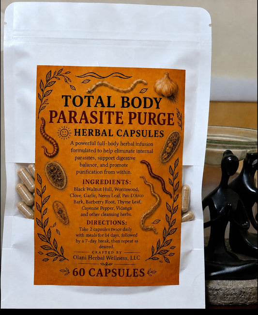 Total Body Parasite Purge Herbal Capsules