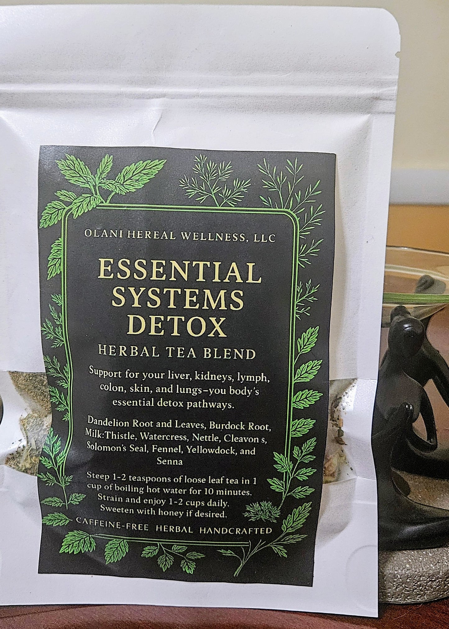 Essential Systems Detox Herbal Tea Blend Capsules