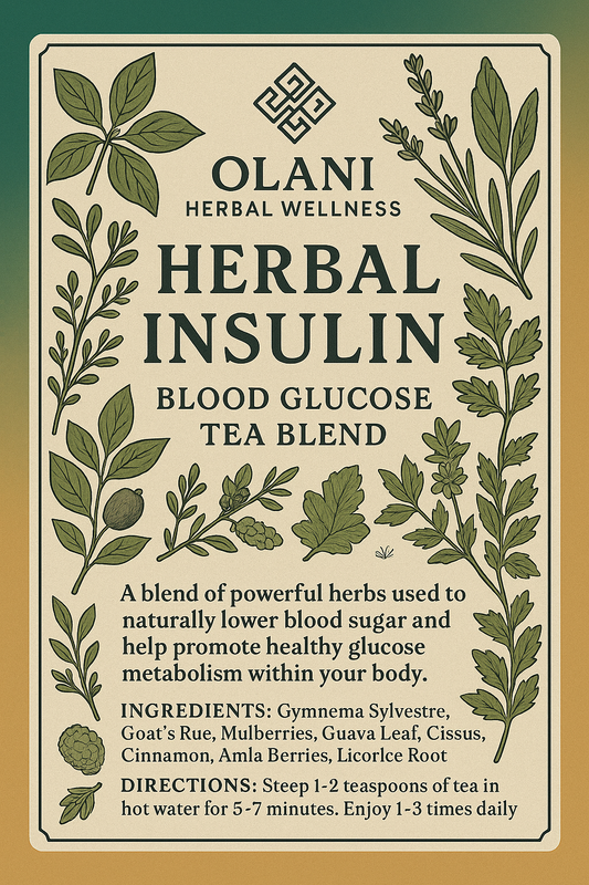 Herbal Insulin Blood Glucose Tea Blend ***COMING SOON!***