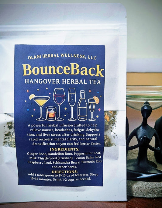 Bounce Back Hangover Herbal Tea Relief