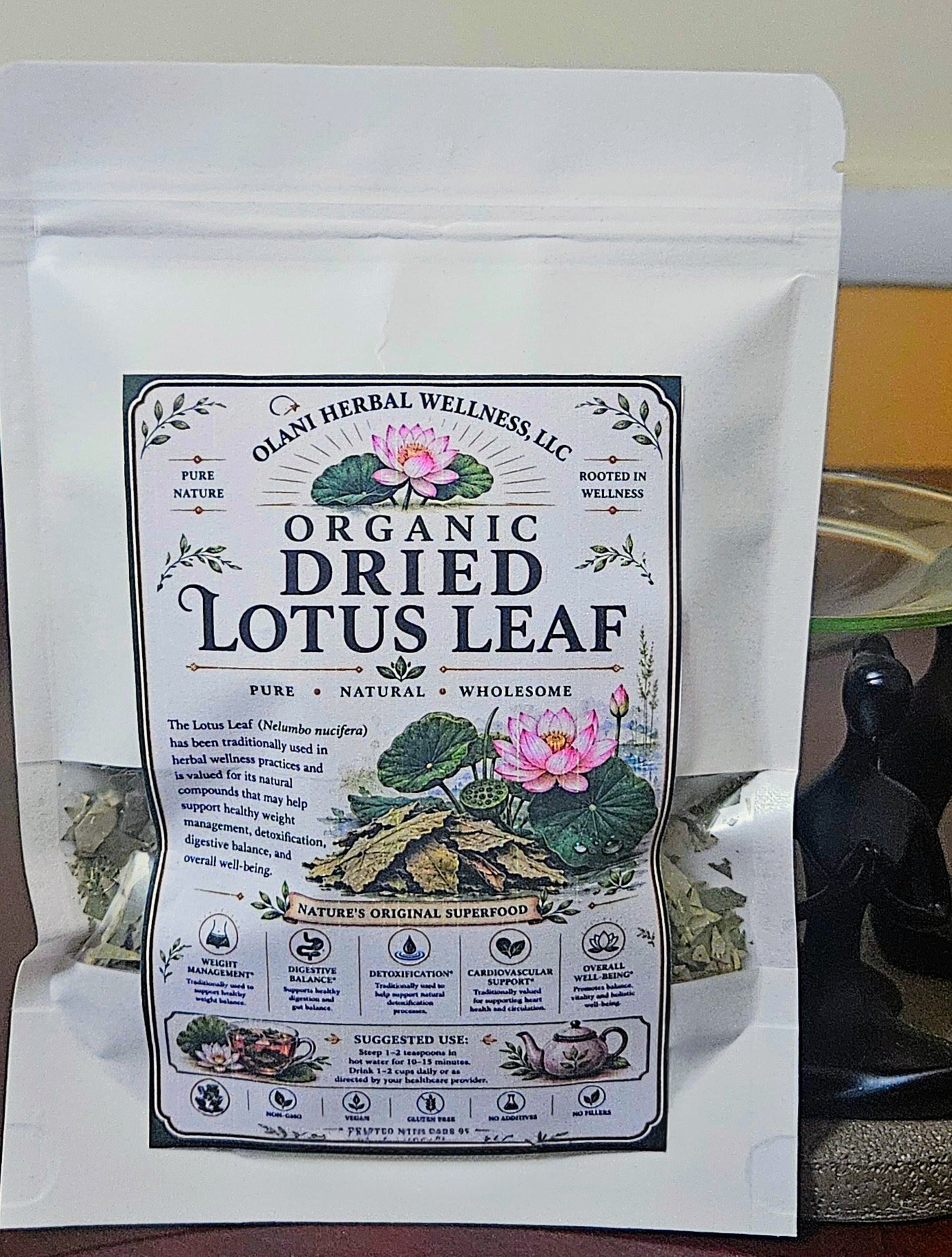 Organic Dried Lotus Leaf