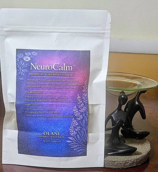 NeuroCalm™ Headache & Migraine Support Herbal Capsules