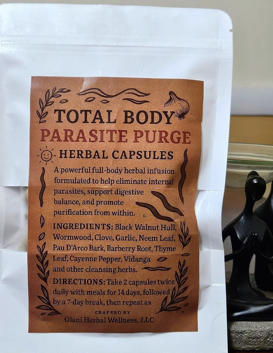 Total Body Parasite Purge Herbal Capsules