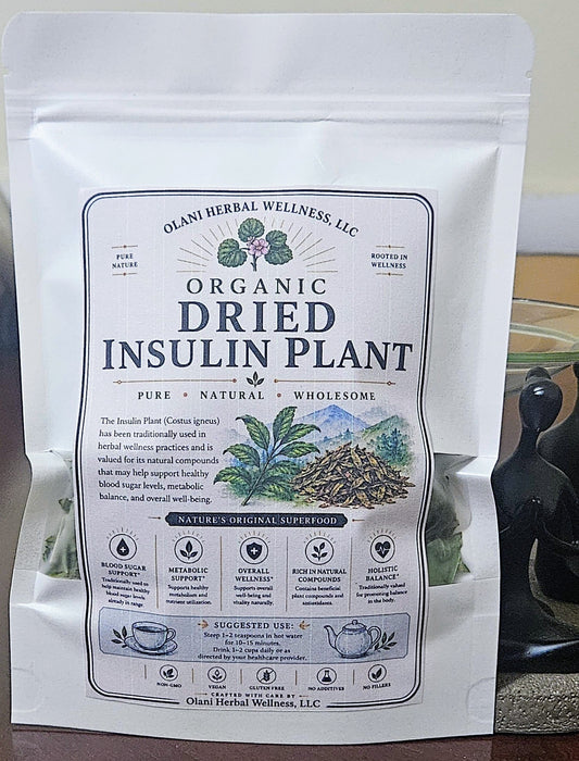 Organic Dried Insulin Plant