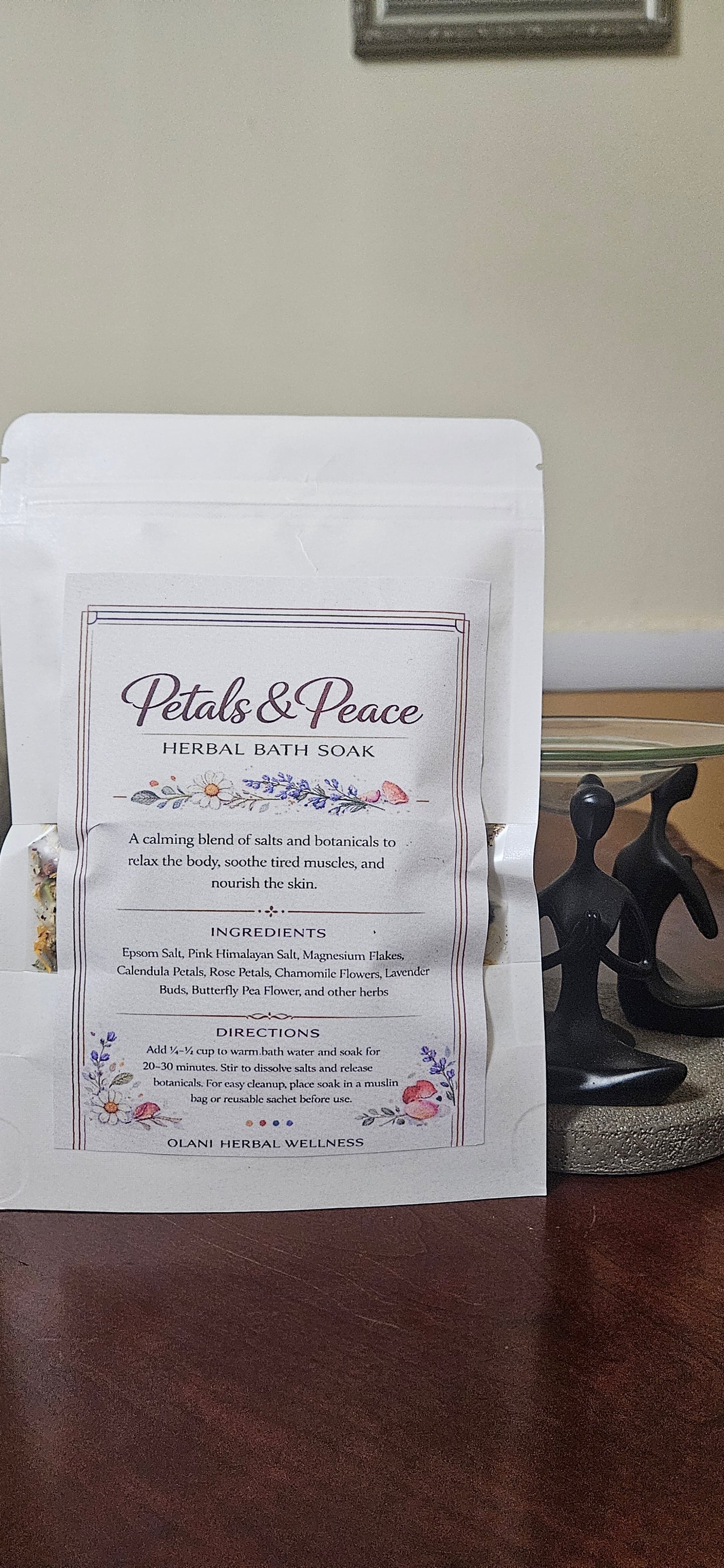 Petals and Peace Herbal Bath Soak